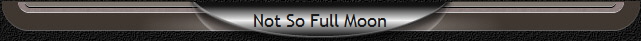 Not So Full Moon
