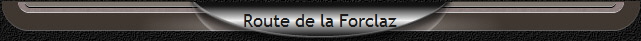 Route de la Forclaz