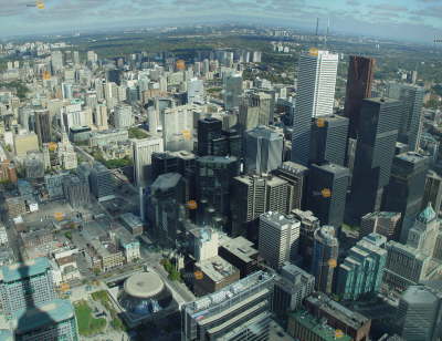 Toronto from the CN Tower