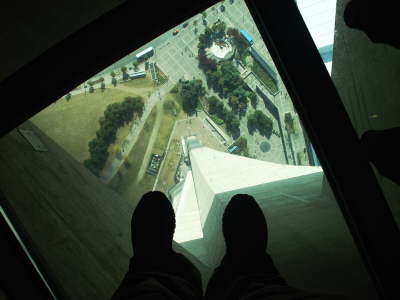 CN Tower glass floor