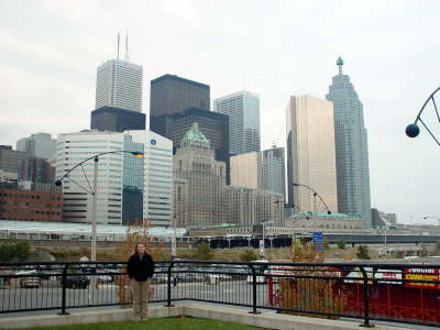 Toronto from the ground